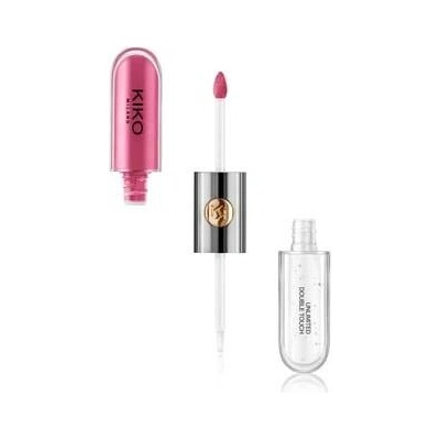 KIKO Milano Unlimited Double Touch rtěnka hnědá 6 ml