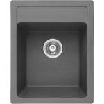 Inter Ceramic Гранитна мивка ICGS 4050 Gray - за плот (ICGS 4050 GRAY) Мивка за вграждане