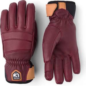 Hestra Ръкавици Hestra Women's Fall Line 5 Finger Gloves - Bordeaux - размер 9 (EU) (202-6091-0214)
