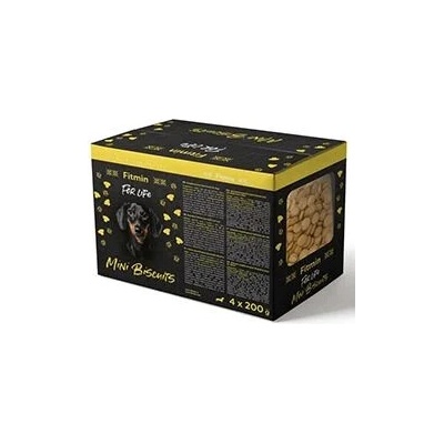 Dibaq Pochoutka FFL dog Piškoty mini multipack 4 x 200 g