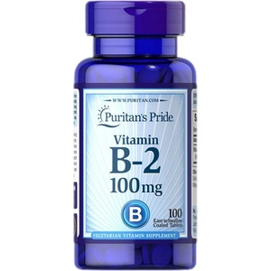 Puritan's Pride Vitamin B-2 100 mg [100 Таблетки]