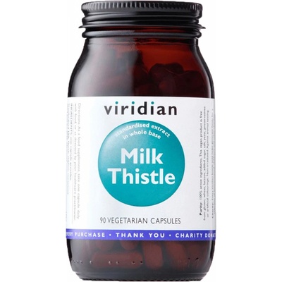 Viridian Milk Thistle Herb & Seed 90 kapslí