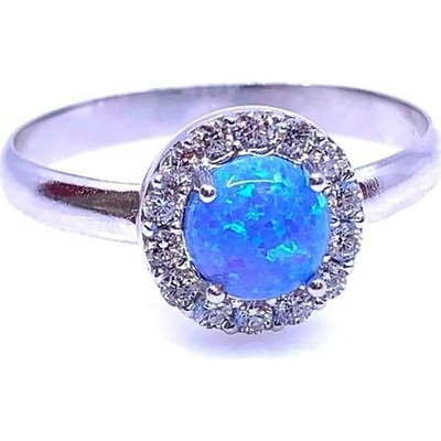 Šperky Jan Kos jewellery Stříbrný prsten s opálem 32105983