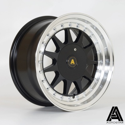 AUTOSTAR Raider 7,5x15 4x100-108 ET20 black