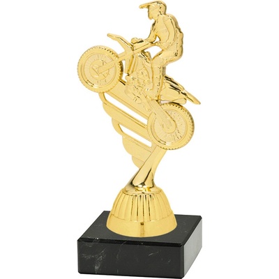 Soška MOTOKROS M/P437 Soška zlatá výška 15 cm