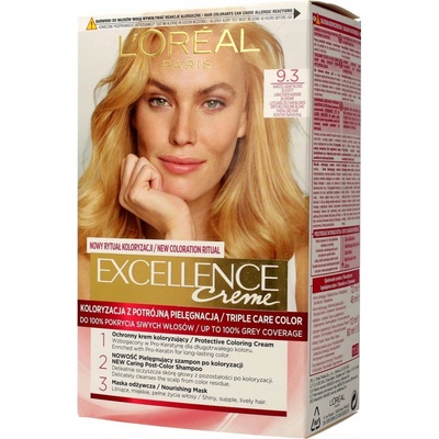 L'Oréal Excellence Creme 9.3 Blond velmi světlá zlatá