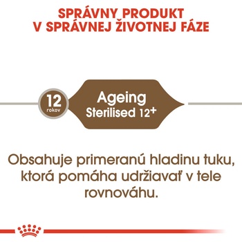 Royal Ageing Sterilised 12+ 4 kg