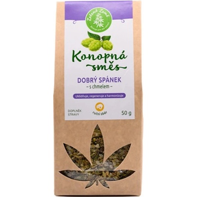 Zelená země Konopná směs Dobrý spánek 50 g
