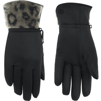 Poivre Blanc dámské flísové rukavice Stretch Fleece Gloves černá