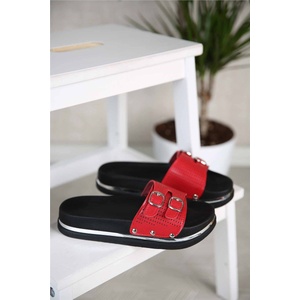 Moda Trend Дамски чехли - Червени 306145 (306145_Червен)