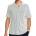 Revolution Мъжка риза с копчета Revolution Cuban Shirt Polyester S/S Shirt - Offwhite (033-3265-0211)