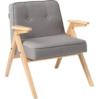 Nordic Design Vinnie ocelově šedé látkové