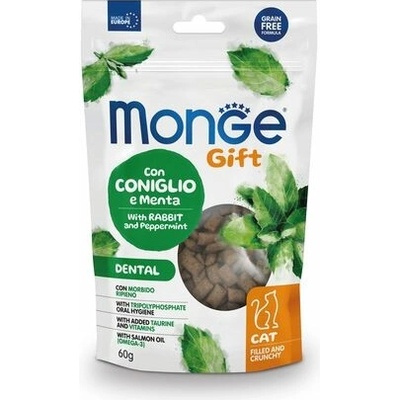 Monge Gift Dental králičie a mätou 60 g