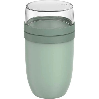 Mepal Ellipse hrniec na jedlo s objemom 750 + 300 ml Šalviová