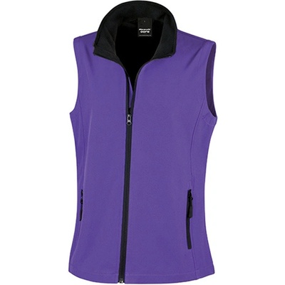 Result dámska softshellová vesta R232F Purple
