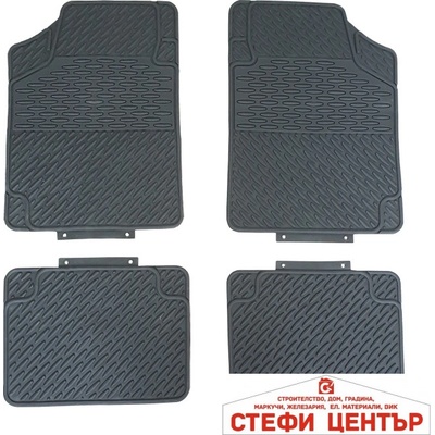 Paolo Гумени стелки универсални черни 3098-4 бр/к-т (51664)