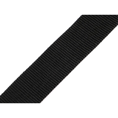 Prima-obchod Popruh polypropylenový šíře 38 mm tloušťka 2 mm, barva 1 černá