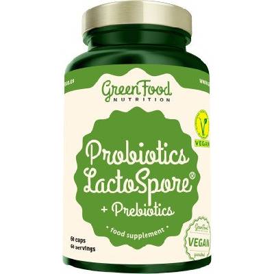 GreenFood Nutrition Probiotika LactoSpore + Prebiotics 60 kapsúl