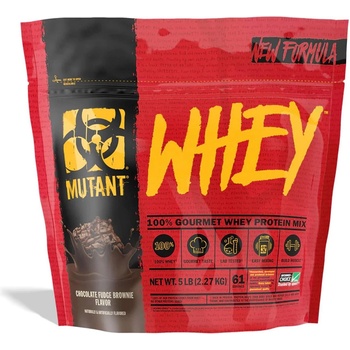 MUTANT Whey, chocolate fudge brownie, 2.27 kg, Mutant (21055EX)
