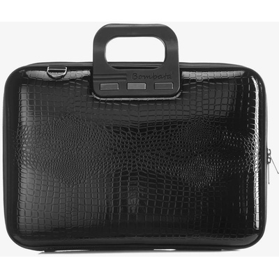 Bombata Чанта за лаптоп Bombata Shiny Cocco E00862-4, до 14" (35.56cm), черна (E00862-4)