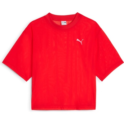 PUMA Тениска 'dare to' червено, размер xs