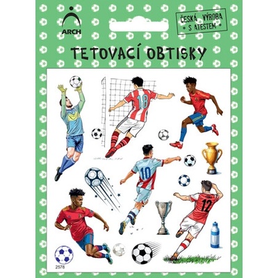 ARCH Dětské tetovací obtisky fotbalisti 04 2578