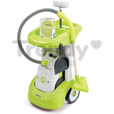 Smoby úklidový vozík Rowenta 24406 zelený