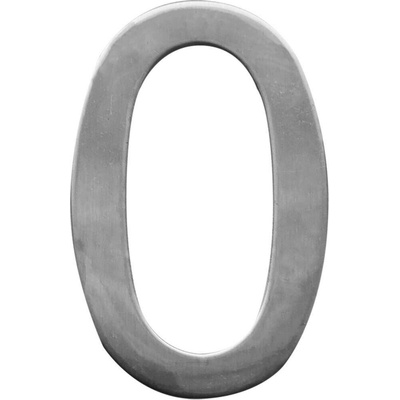 číslo domovní STAR č.0 75mm nerez