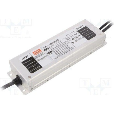 MEAN WELL ELGC-300-H-AB Napájecí zdroj: spínaný; LED; 300W; 29÷58VDC; 2600÷8000mA; IP67