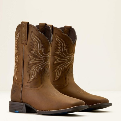 *W* Westernové boty Ariat® YTH Westwood Wide Square Toe distressed brown – Hledejceny.cz