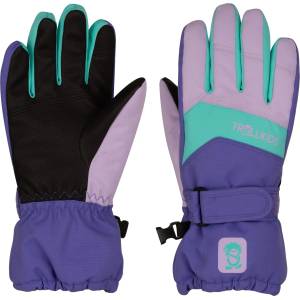 Trollkids Детски ръкавици Trollkids Kid's Rauland Glove - Wisteria Purple / Soft Purple / Aqua Mint - размер 5 (202-7802-0813)