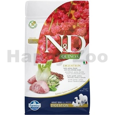 N&D Quinoa Dog Adult Mini Digestion Lamb & Fennel 0,8 kg