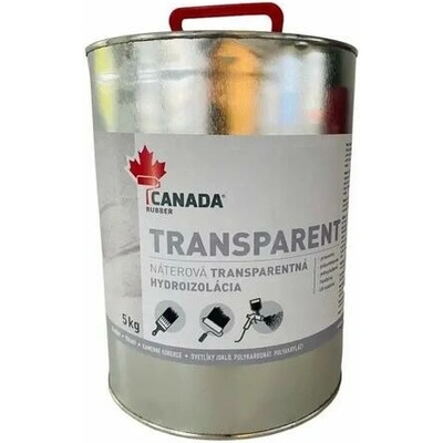 Canada rubber TRANSPARENT - transparentná hydroizolácia terás a balkónov 4kg