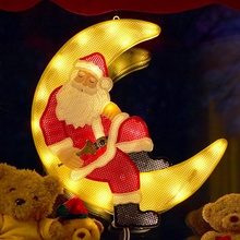 Konstsmide 2860-010 LED fotorámček Santa Claus teplá biela LED farebná so spínačom