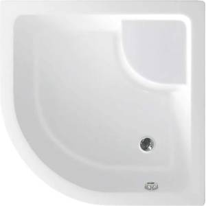 SAPHO - Душ-тава 90x90 см, включително крачета, R550, бяла C93 (C93)
