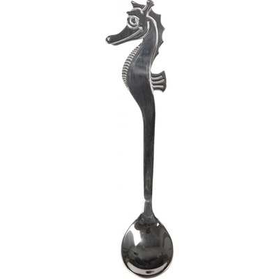 Clayre & Eef s morským koníkom strieborná 3 13 cm