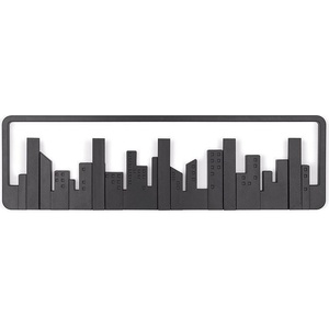 Umbra Закачалка за дрехи Skyline черна (318190-040)