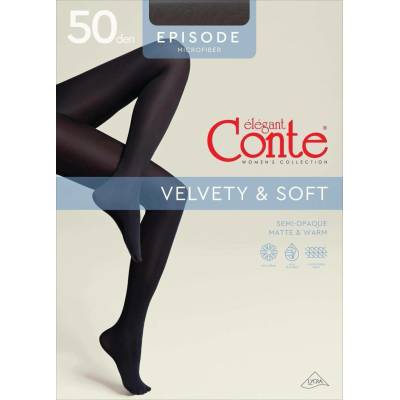 Conte punčocháče 50 DEN mocca