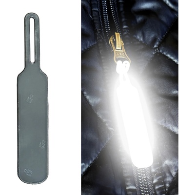 3M Reflexní taháček na zip - černý – Zbozi.Blesk.cz