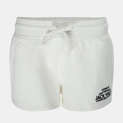 Jack Wills Къси панталони Jack Wills Bea Sweatshorts - Vintage White