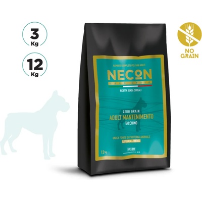 NECON Монопротеинова студено пресована храна за кучета с пуешко