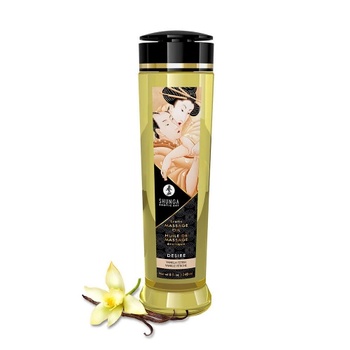 Image 1 of SHUNGA Олио за еротичен масаж Shunga Desire Vanilla Fetish 240 мл