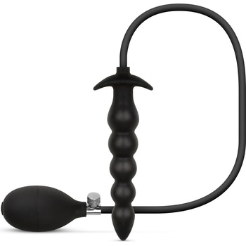 EasyToys Anal Collection Inflatable Anal Plug with Pump 20cm Black