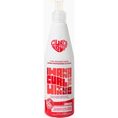 Curly Love Curl Definer Cream na definíciu vĺn 290 ml