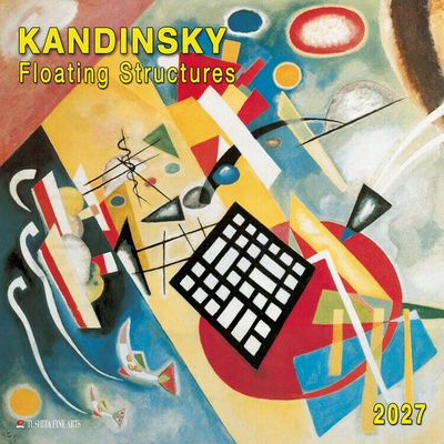 Wassily Kandinsky Floating Structures 16měsíční, 30 x 30 cm 2027