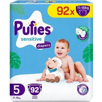 pufies Sensitive пелени 5 - 92 броя