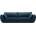 Mazzini Sofas Vanda modrá/tmavá