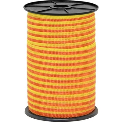 Fencee Páska pro elektrický ohradník - průměr 10 mm - žluto-oranžová - 250 m