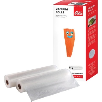 Solis Комплект вакуумни ролки Solis - 2 броя, 30 x 600 cm, BPA Free (92250)