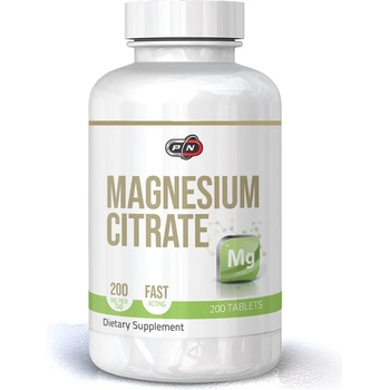 Pure nutrition - magnesium citrate - 200 МГ - 200 ТАБЛЕТКИ